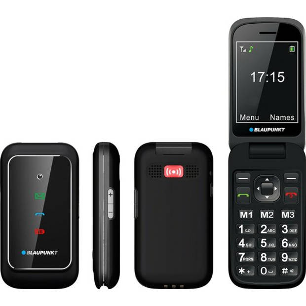 Blaupunkt BS 08 Senioren mobiele telefoon - 2G gsm