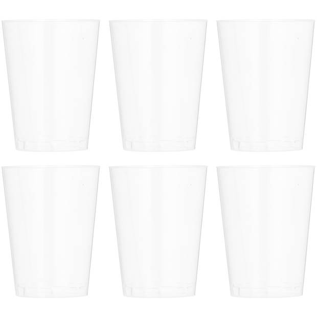 Drinkglas kunststof 280ml set van 6