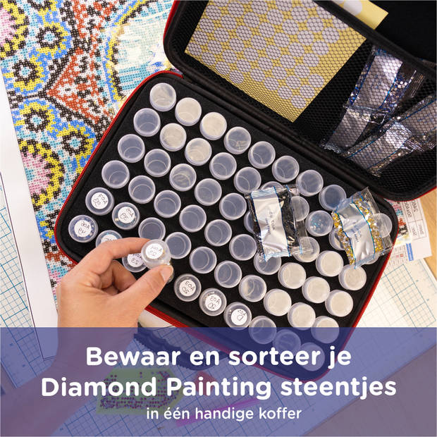 Crafts & Co Diamond Painting Opbergdoos - Groen
