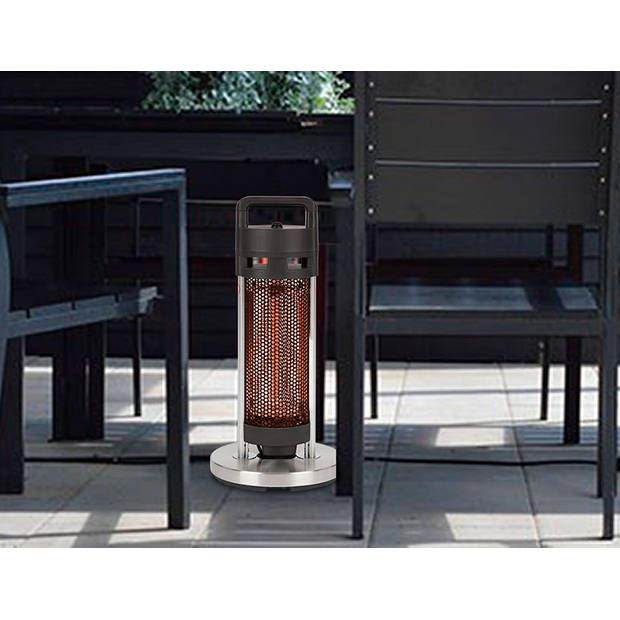 Practo Garden - Elektrische terrasverwarmer - Iris - Tafelmodel - 700 Watt