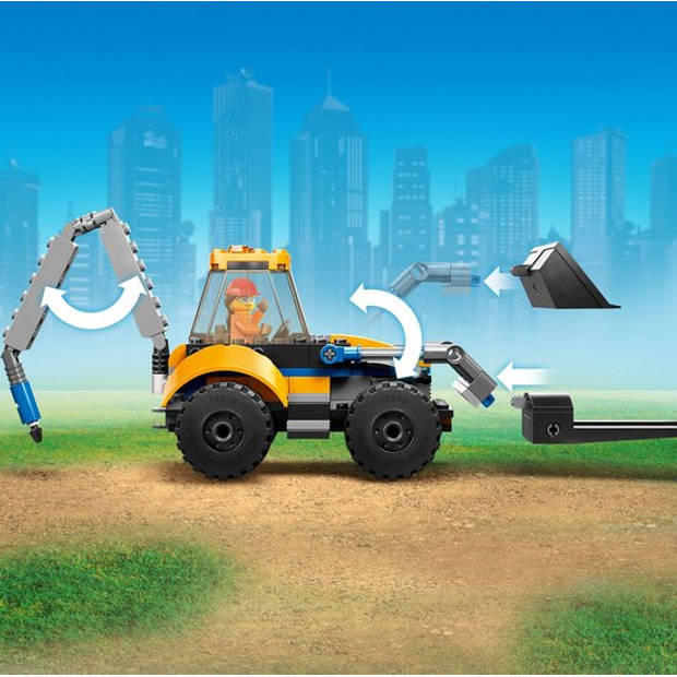 LEGO City 60385 Graafmachine Speelgoed voor 5-jarigen