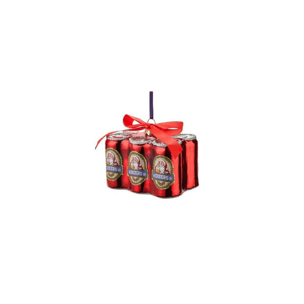 Sareva Kerstbal Sixpack Bierblikjes