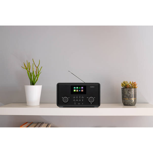 LIFE® P85027 Stereo internet radio 7,1 cm (2,8 inch) TFT-scherm