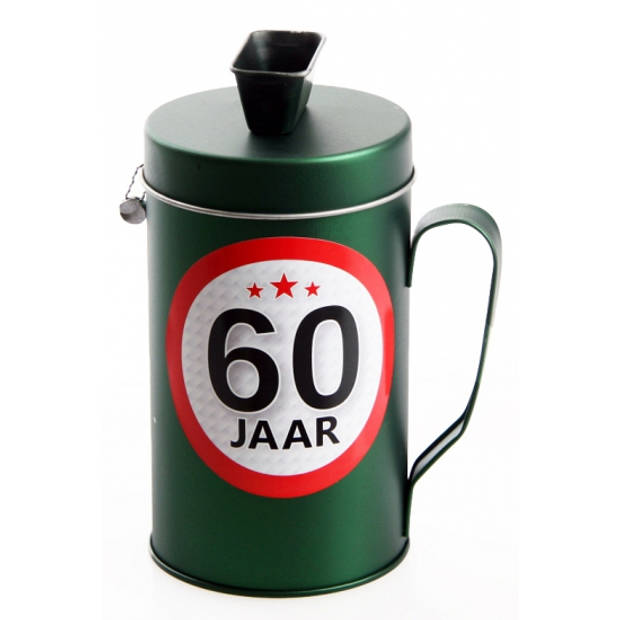 60 jaar kado spaarpot/ collectebus - Fopartikelen