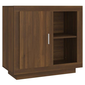 vidaXL Dressoir 80x40x75 cm bruin eikenkleur