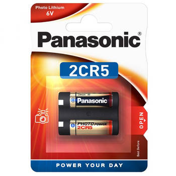 Panasonic 2CR-5L Lithium 6V niet-oplaadbare batterij