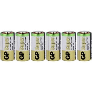 6 stuks GP476A,4LR44,PX28A 6volt batterijen
