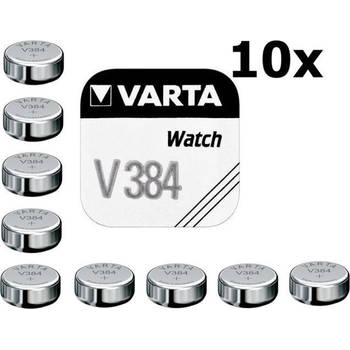 Varta V384 38mAh 1.55V knoopcel batterij - 10 stuks
