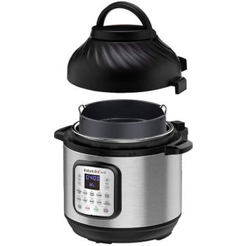 Blokker Instant Pot Multicooker / Slowcooker / Airfryer Duo Crisp - 7.6 Liter - 1500 W - 11-in-1 aanbieding