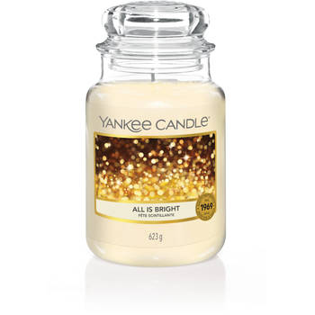 Yankee Candle Geurkaars Large All is Bright - 17 cm / ø 11 cm