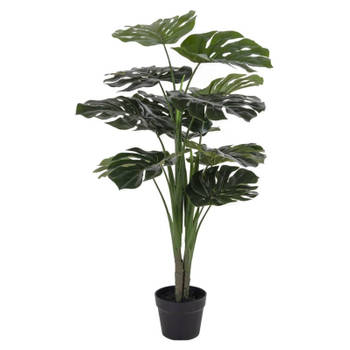 House Nordic Kunstplant Monstera 90 cm groen