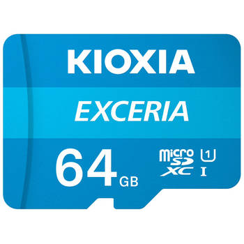 Kioxia 64GB MicroSD Class 10 Geheugenkaart