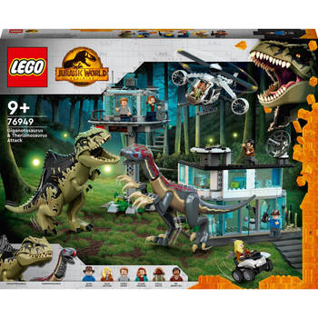 LEGO Jurassic World liganotosaurus & Therizinosaurus Aanval - 76949