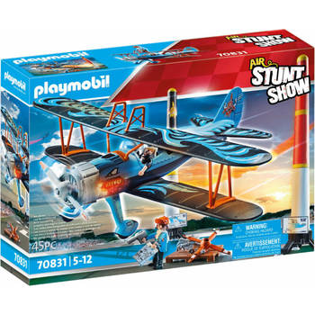 Playmobil Stunt Show Lucht Stuntshow dubbeldekker Phoenix - 70831