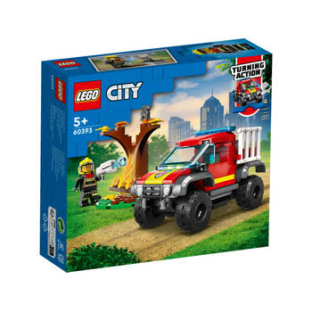 Lego City Fire 4x4 brandweertruck redding 60393