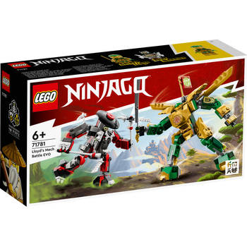 LEGO NINJAGO 71781 Lloyd’s Mech Battle EVO 2in1 Set