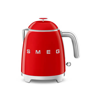 SMEG Waterkoker Mini - 1400 W - rood - 800 ml - 3 kops - KLF05RDEU
