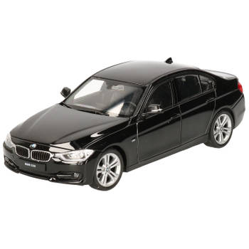 Speelgoedauto BMW 335i zwart 1:24/19 x 7 x 6 cm - Speelgoed auto's