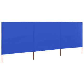 The Living Store Inklapbaar Windscherm - 400 x 80 cm - Nonwoven stof