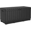 Keter Kentwood Opbergbox - 128x53.6x59 cm - 350 L - Grafiet