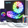 Iqonic Smart Led Strip - 10 Meter - WiFi Lights - RGB Verlichting - Zelfklevend - Met App en Afstandsbediening
