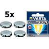 5 Stuks - Varta V362 21mAh 1.55V knoopcel batterij