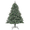 vidaXL Kunstkerstboom met standaard 180 cm PVC