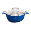 Saveur Selects Hapjespan Voyage - Classic Blue - ø 25 cm / 3.3 liter - geëmailleerde anti-aanbaklaag