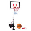 Dunlop Basketbalset - Speelset Junior - In Hoogte Verstelbaar 165 - 205 cm - Basketbal standaard met Bal