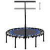 The Living Store Fitnesstrampoline - 102 cm - Cardio en Coördinatie - Stalen Frame - Anti-slip Mat