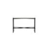 Razzia sidetable 30x110 cm terazzo wit.