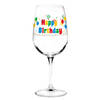 Wijnglas fun verjaardagscadeau Happy Birthday 500 ml - feest glas wijn