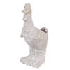 Clayre & Eef Bloempot Haan 11x10x26 cm Grijs Steen Grijs