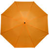 Kleine opvouwbare paraplu oranje 93 cm - Paraplu's