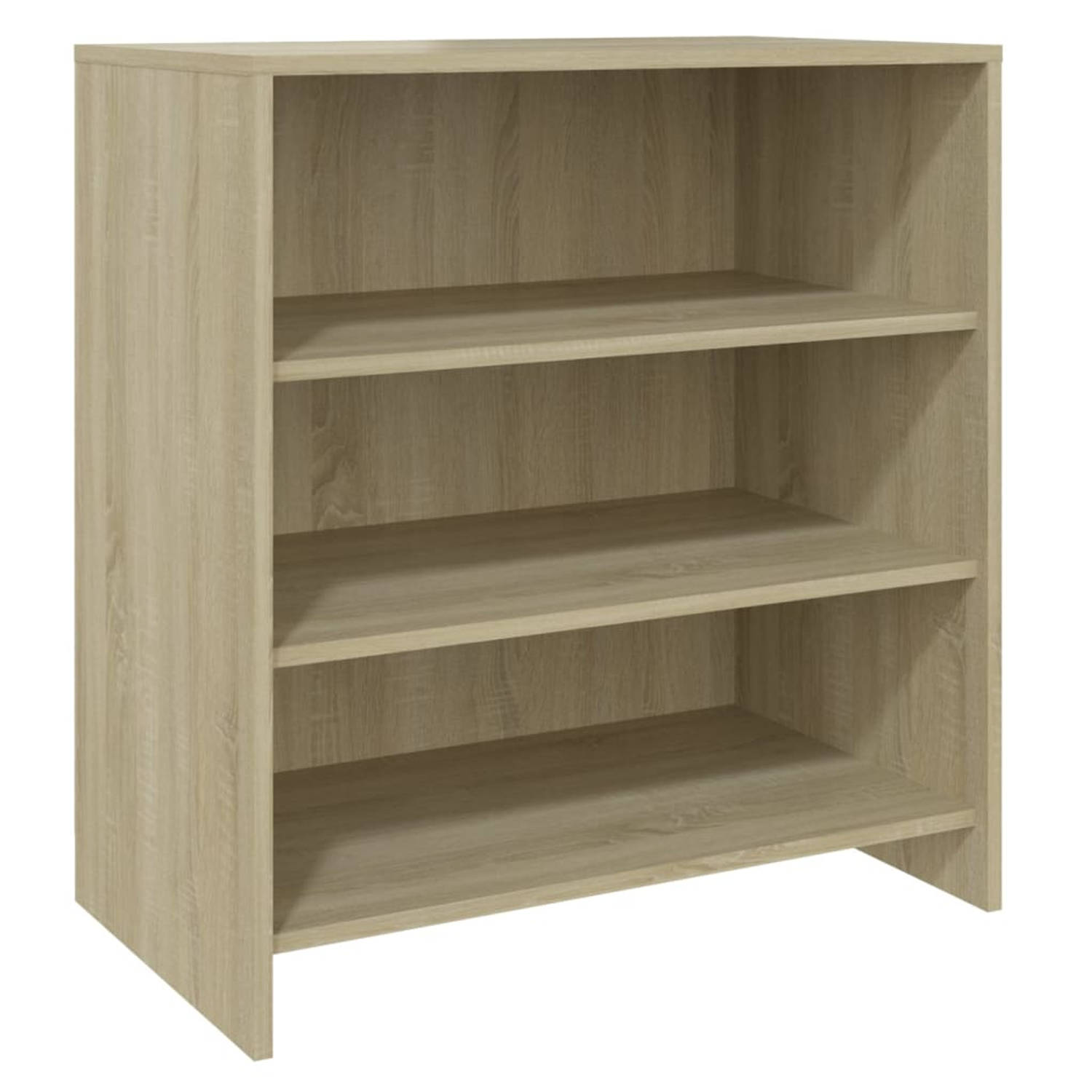 The Living Store - Dressoir - Bijzetkast - 70 x 40.5 x 75 cm - Sonoma eiken