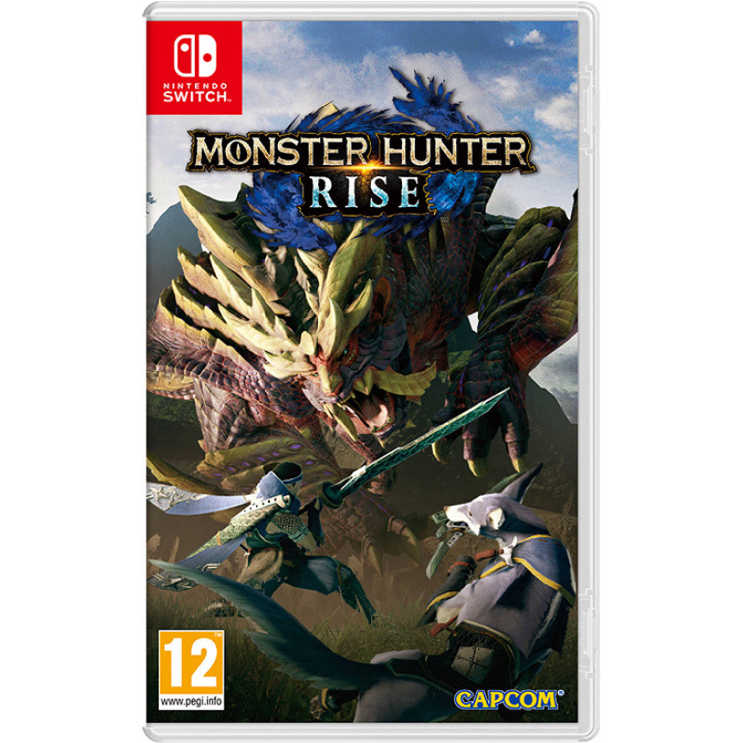 Monster hunter Rise, (Nintendo Switch). SWITCH