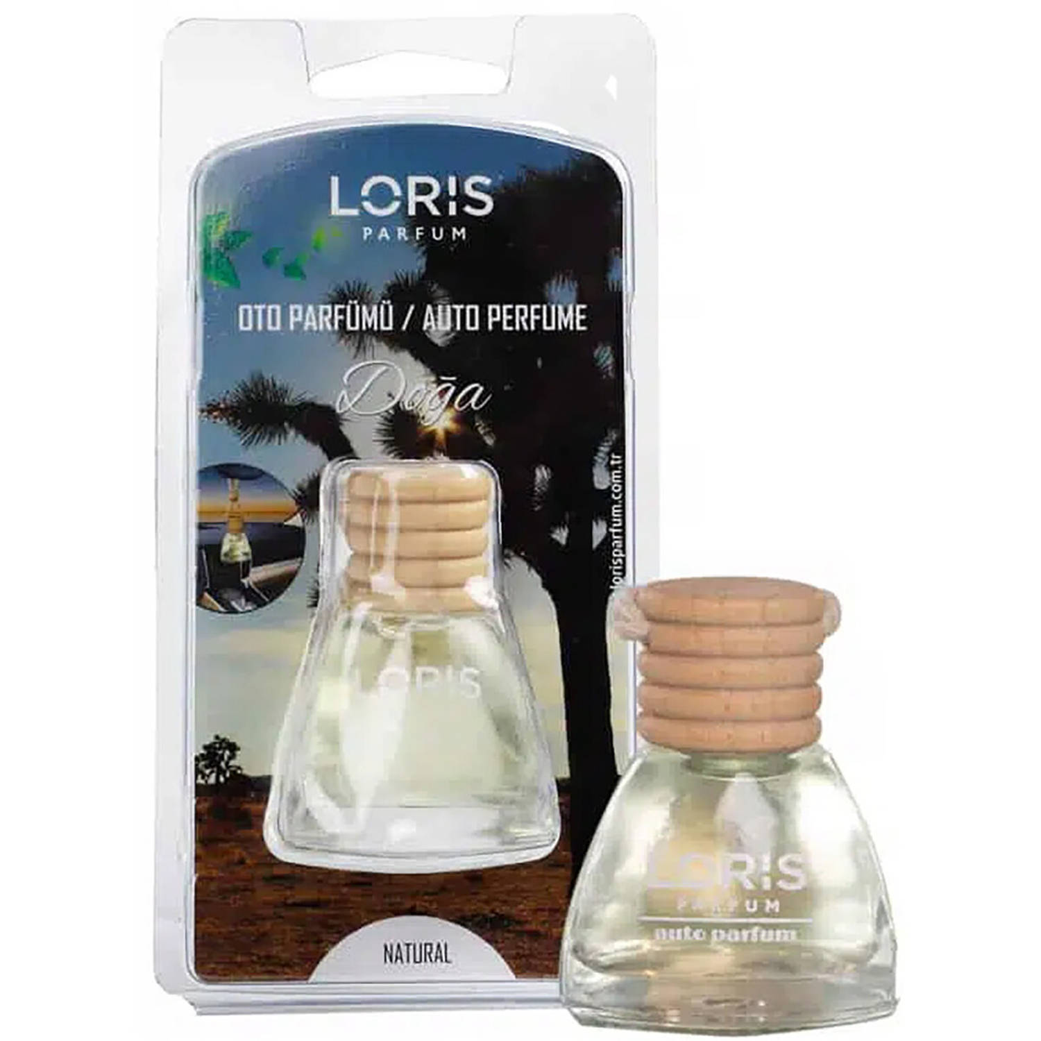 Loris - Autoparfum - Autogeur - Auto Luchtverfrisser - Auto Geurverfrisser - Natural - 10ml