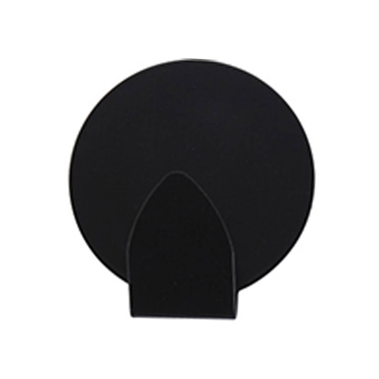 Zelfklevende Haakjes Rvs Keuken-badkamer-kleding-ophang Zwart 4x Handdoekhaakjes