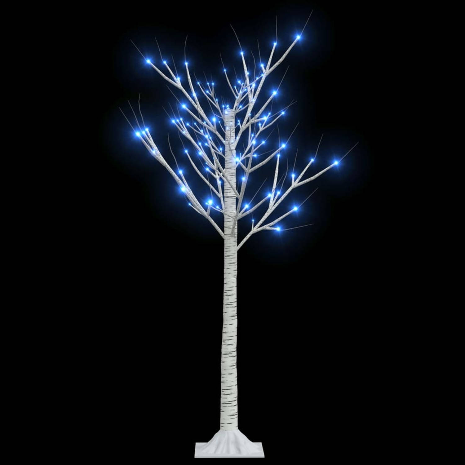 vidaXL Kerstboom wilg met 120 blauwe LED's binnen en buiten 1,2 m