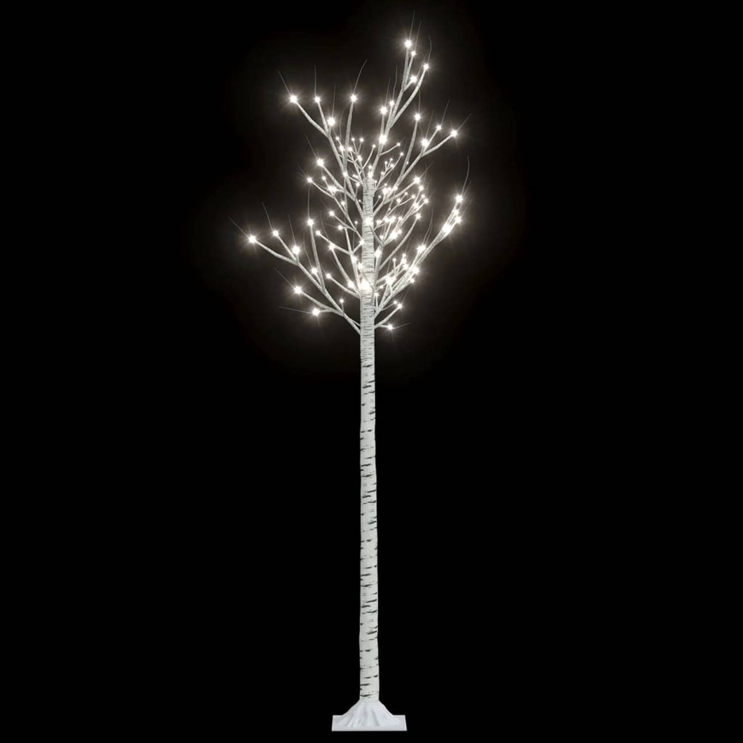 vidaXL Kerstboom wilg met 180 koudwitte LED's binnen en buiten 1,8 m