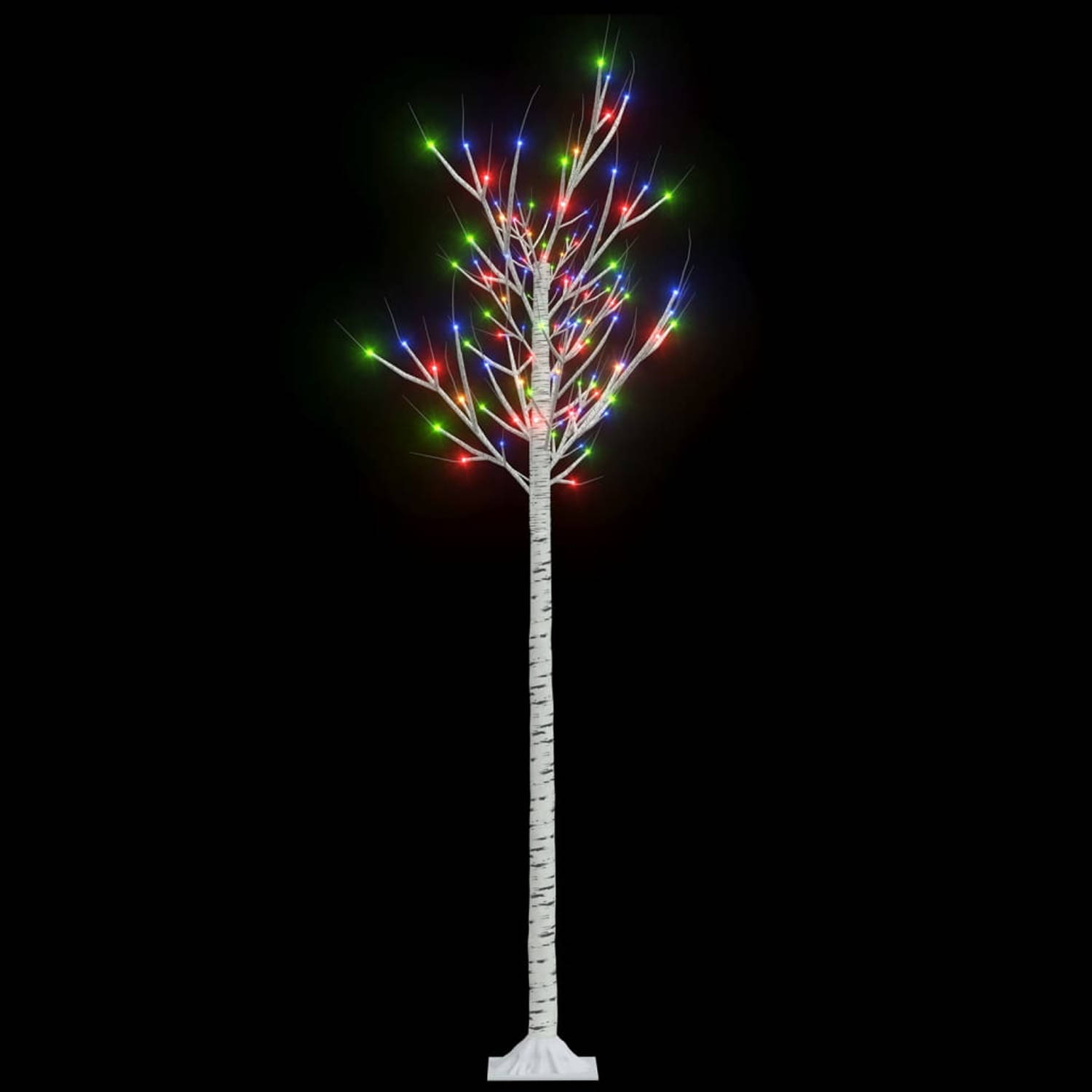 Vidaxl Kerstboom Wilg Met 180 Led's Binnen En Buiten 1,8 M Meerkleurig