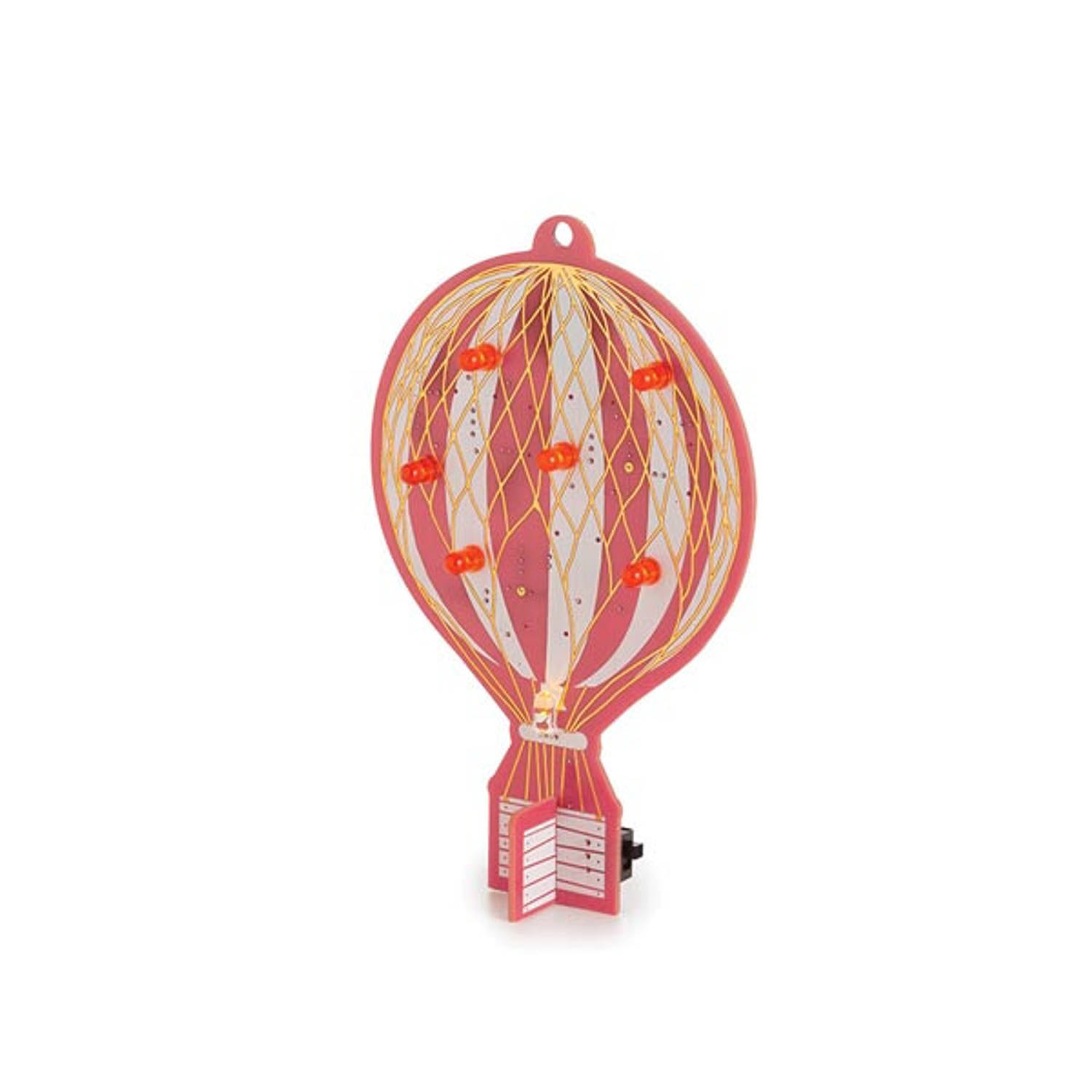 Whadda Retro Luchtballon - Educatieve Soldeerkit Met LEDs - Solderen Voor Beginners - Educatief Speelgoed