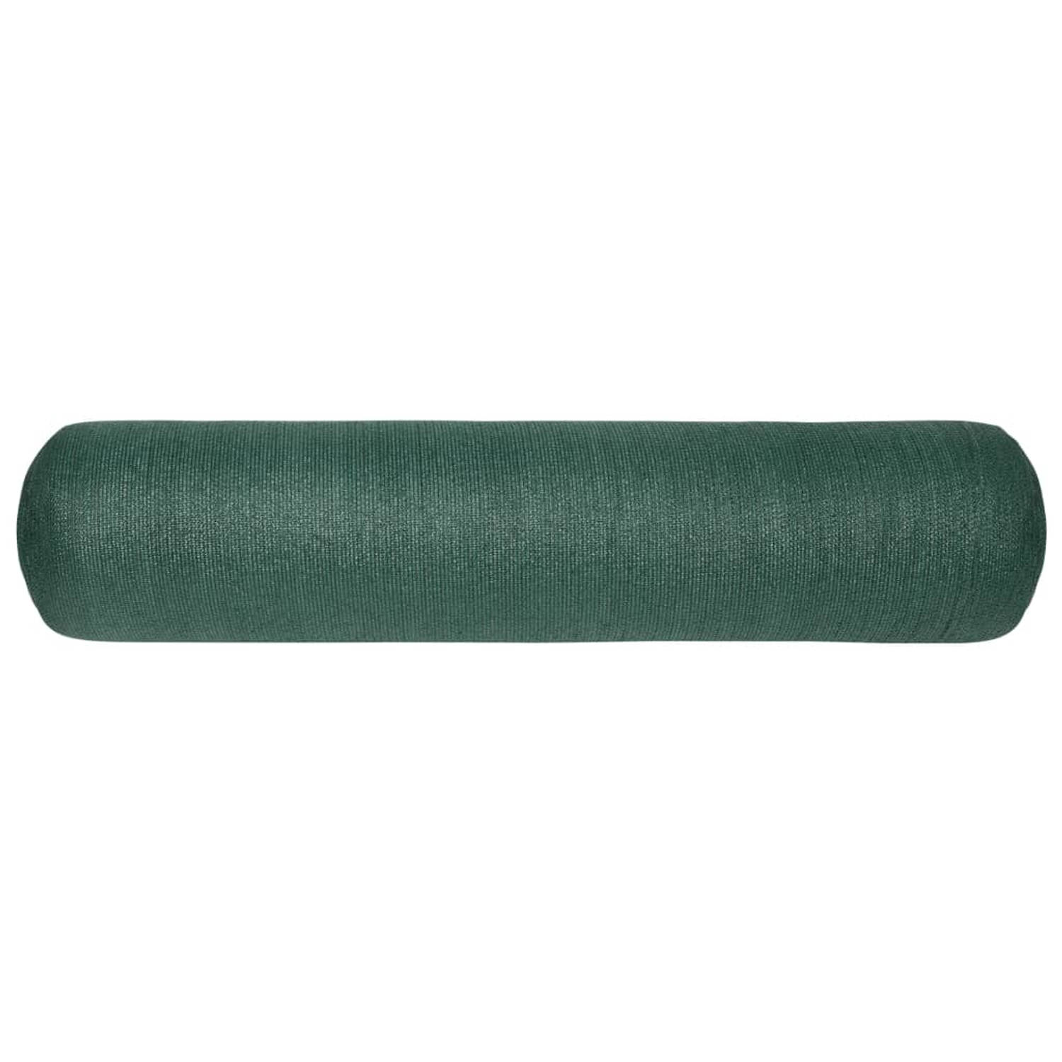 The Living Store Privacynet 150 g/m² 1-8x25 m HDPE groen - Parasol