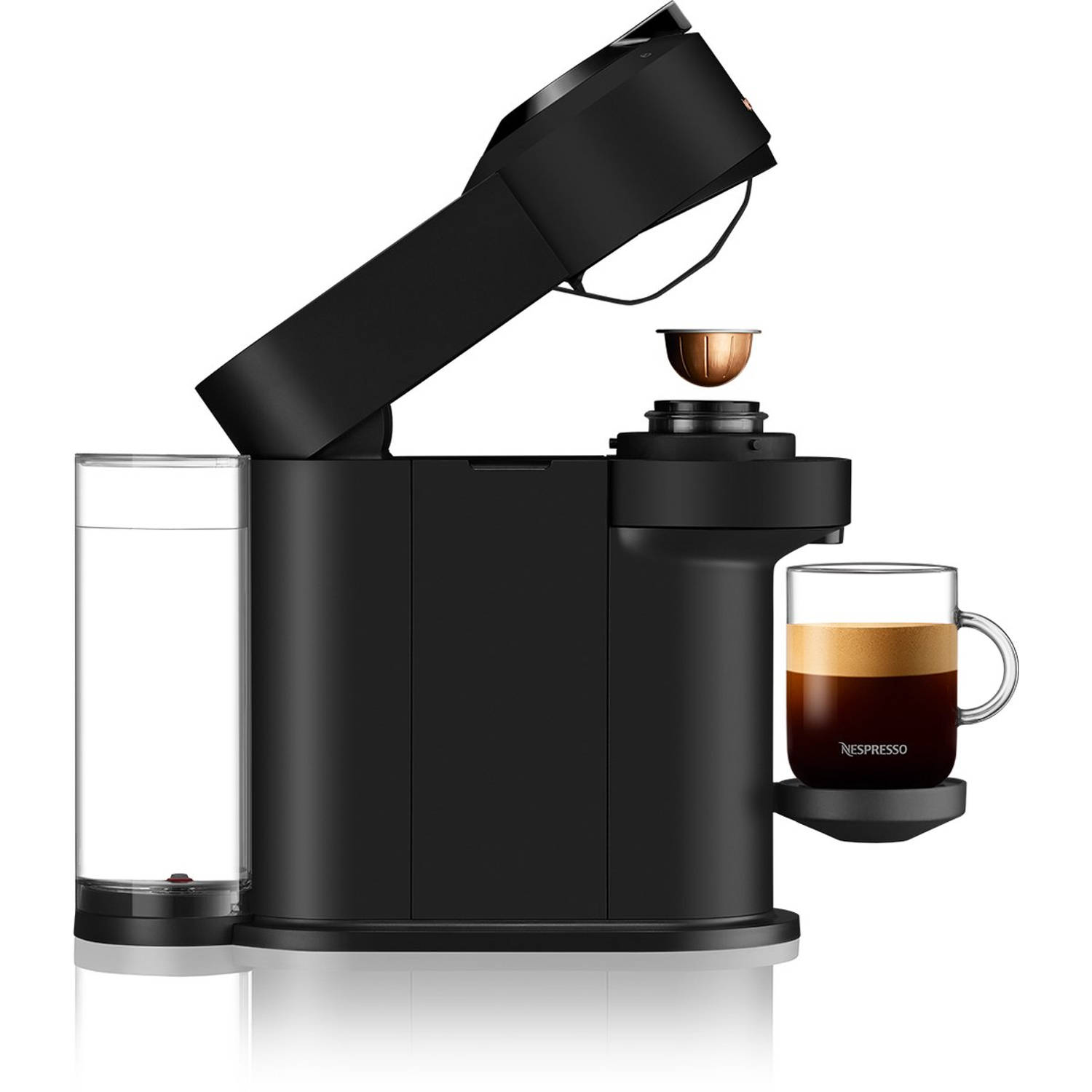 Afhankelijkheid raket Ontvangst Magimix - Nespresso - Vertuo Next - Mat zwart - Melkopschuimer | Blokker