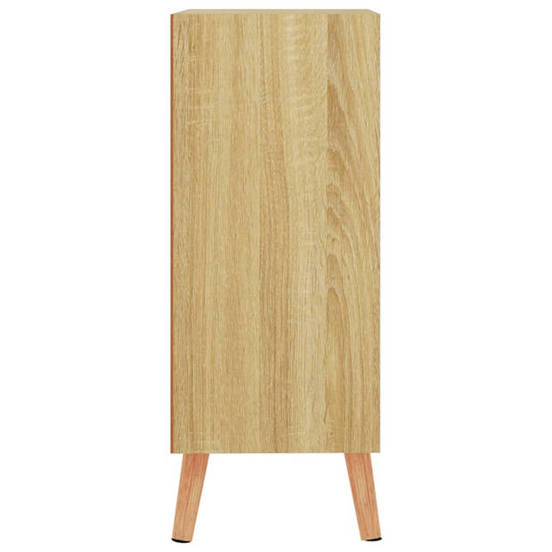 vidaXL Dressoir 60x30x72 cm bewerkt hout sonoma eikenkleurig