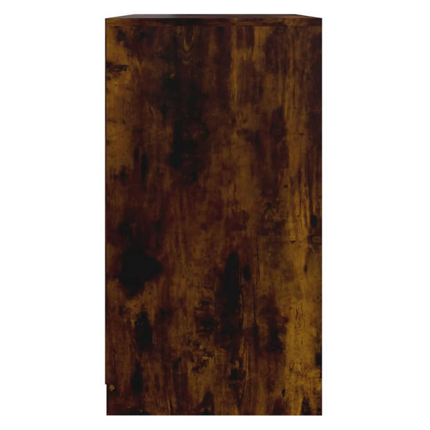 vidaXL Dressoir 70x40,5x75 cm bewerkt hout gerookt eikenkleurig