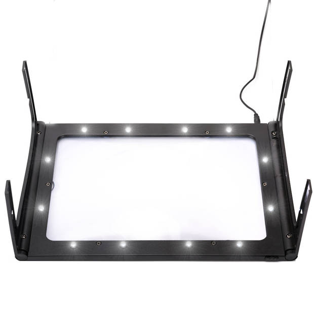 Tafel Loep - Vergrootglas met LED verlichting - Loep 2.5x -