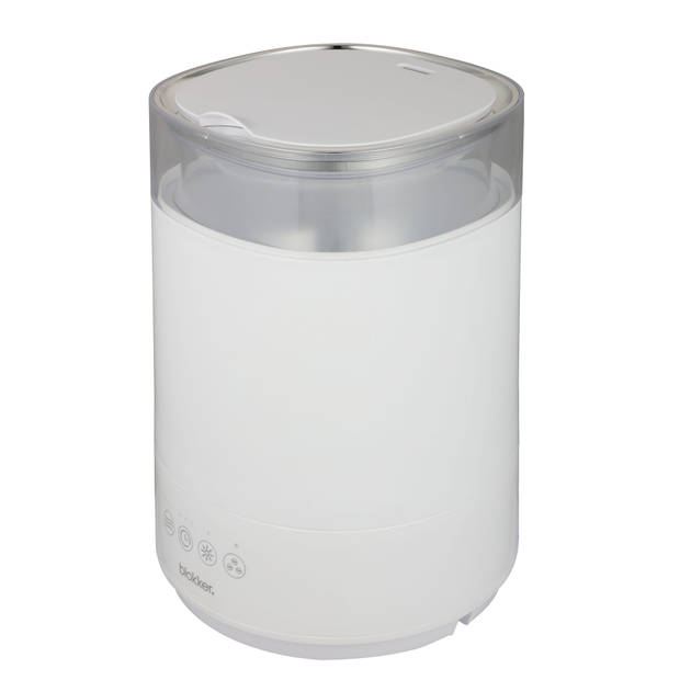 Blokker luchtbevochtiger BL-45001 wit - geschikt voor aroma's - 3 standen - 7 lichtopties - humidifier