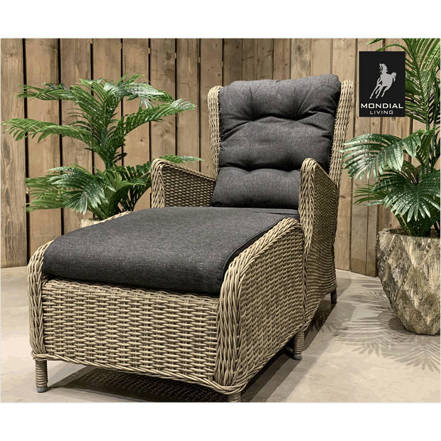 Bombay Lounge Chair Forest Grey