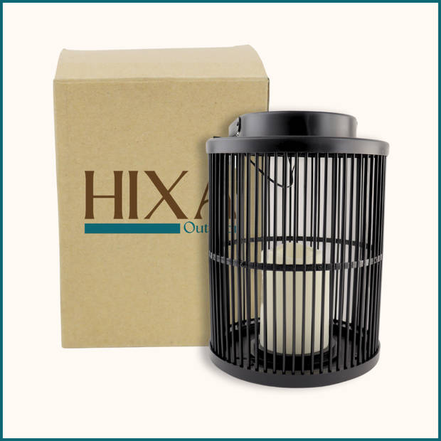 HIXA Lantaarn - Solar - LED - Tuinverlichting - Tafellamp - Buiten - Zonne-energie